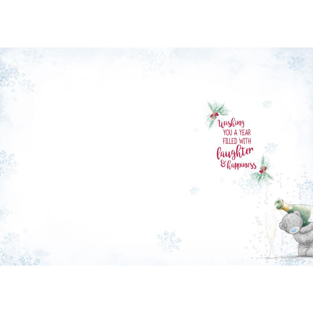 Happy New Year Me to You Bear Christmas Card Extra Image 1